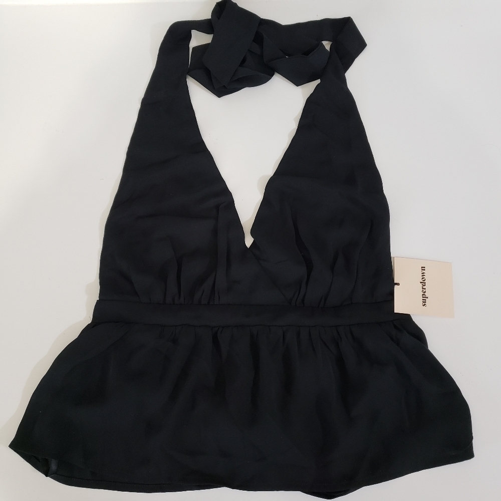 NEW Revolve Superdown Adalyn Backless Halter Top … - image 5